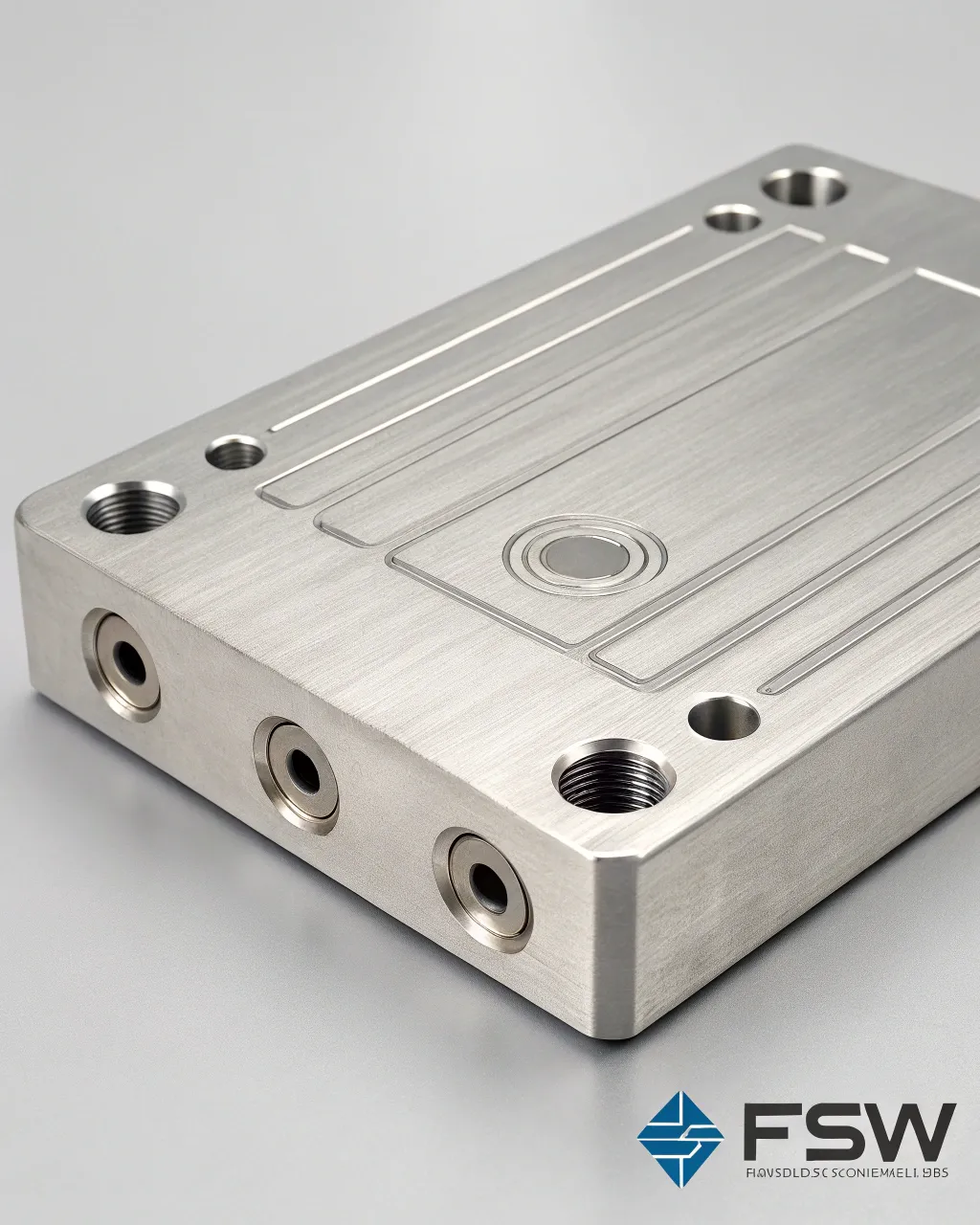 FSW Sealed Cooling Plate