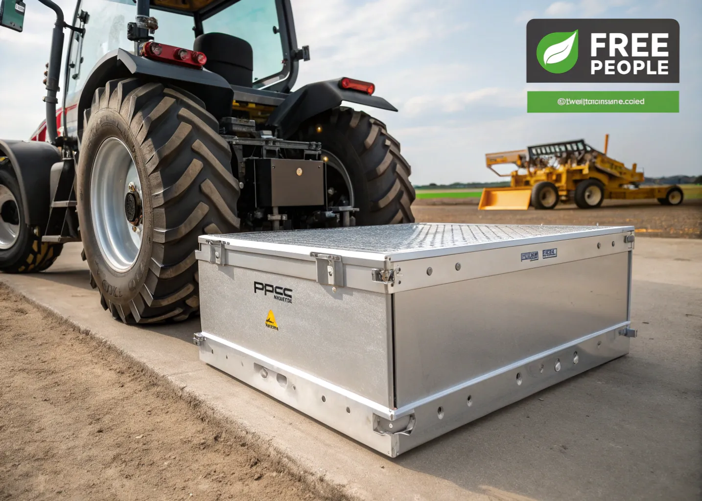 Electric tractor battery tray project