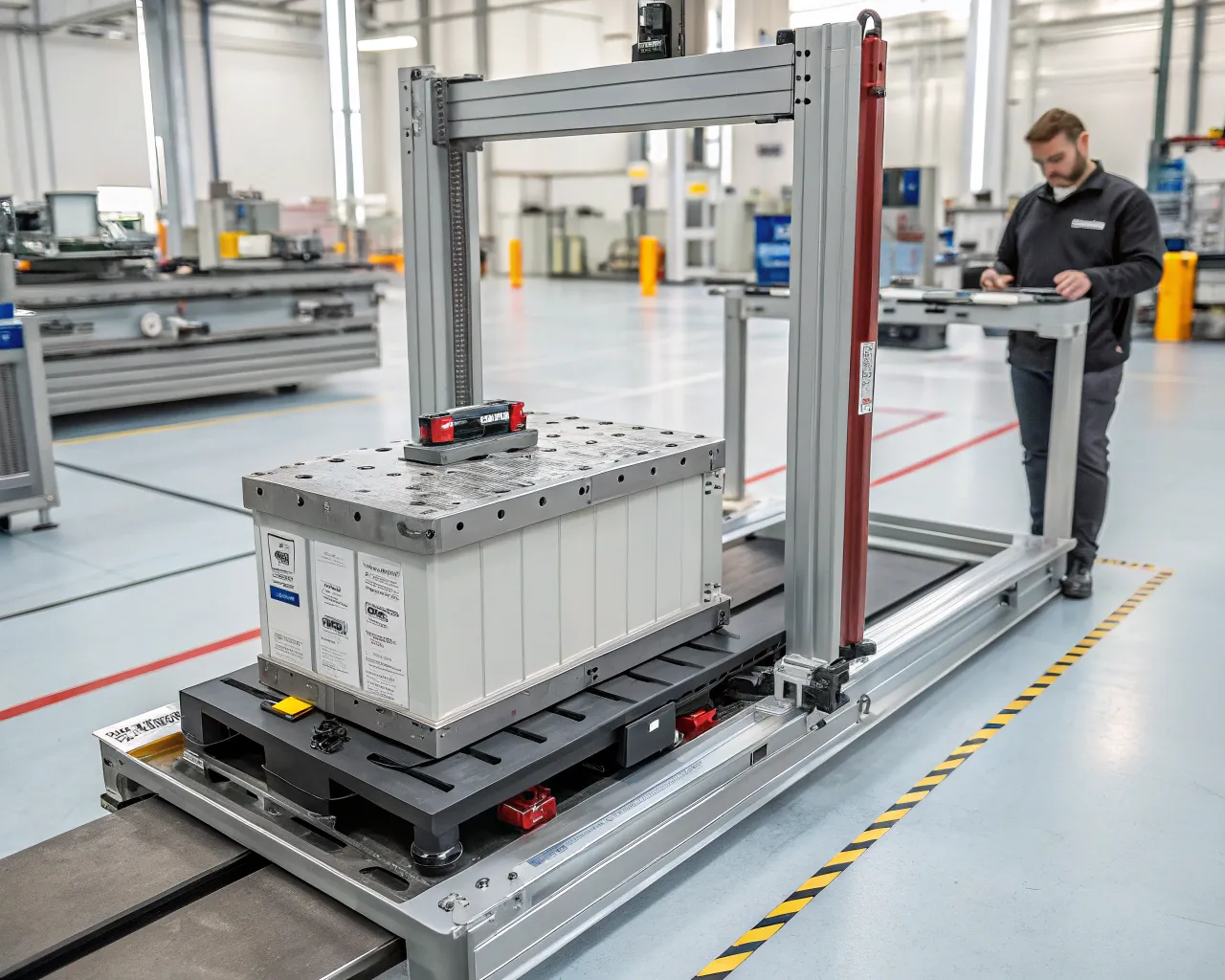 Vibration test setup