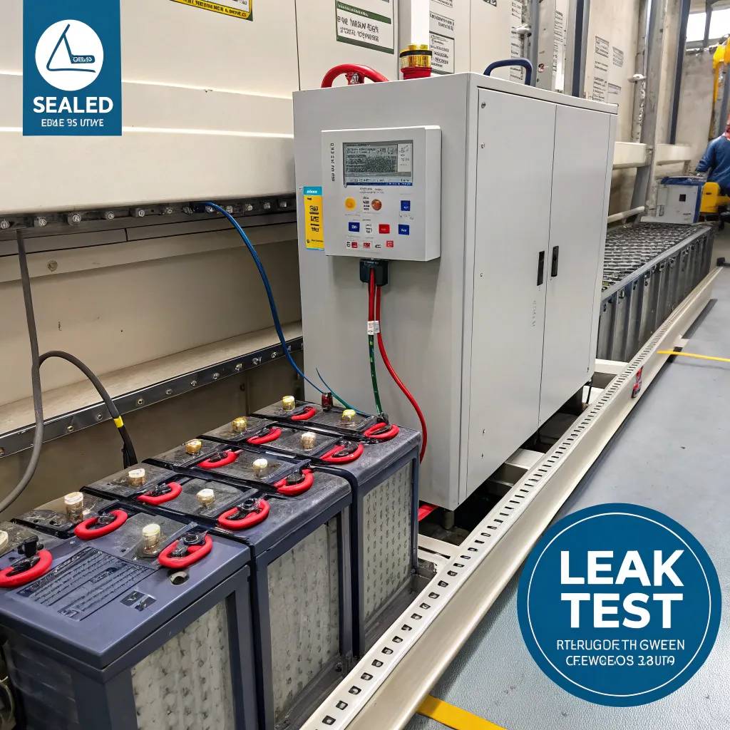 Leak test record sample