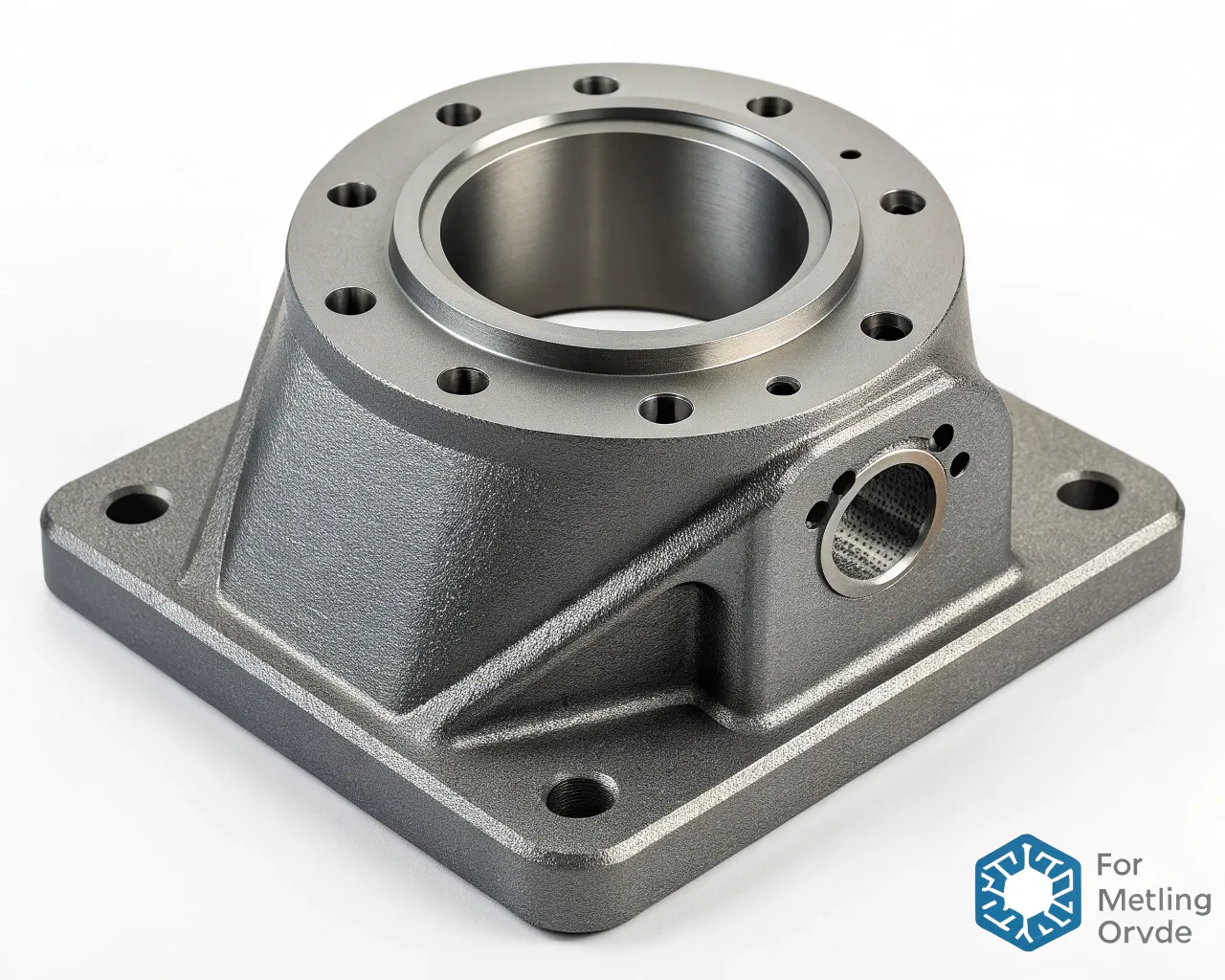 Powder coated robot part