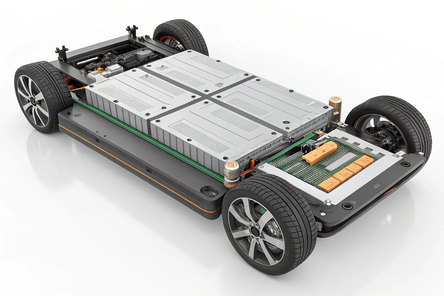 EV Pack with Integrated BMS