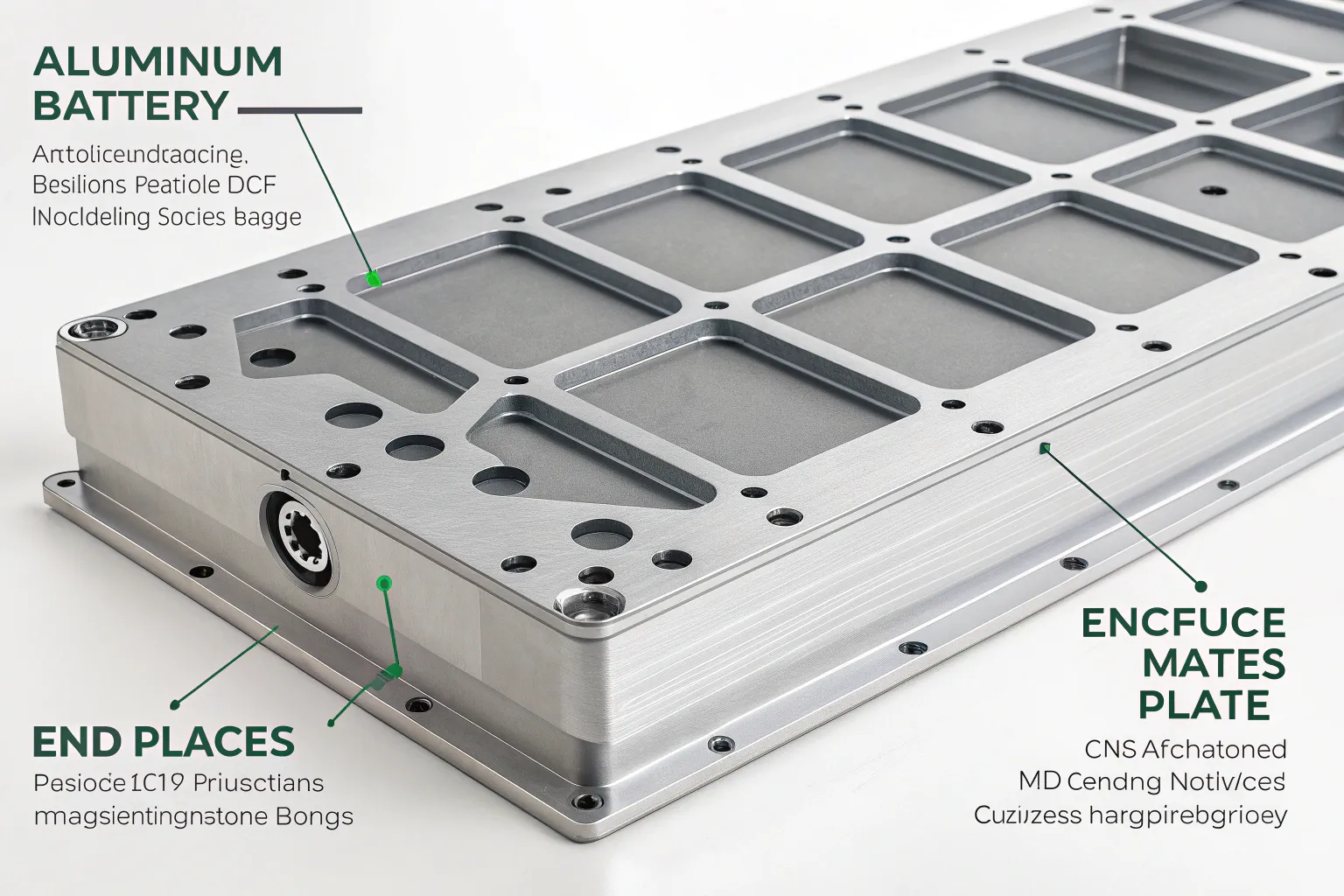 Battery module frame and end plate