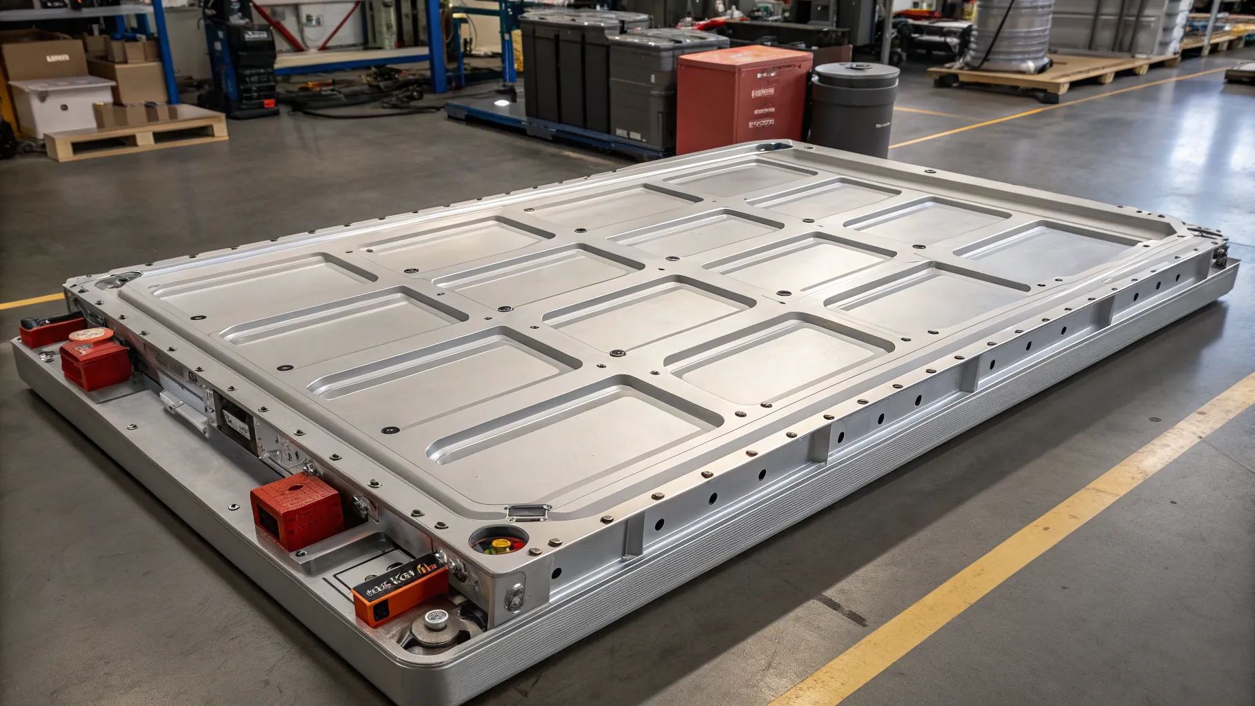 EV battery tray machining (placeholder)