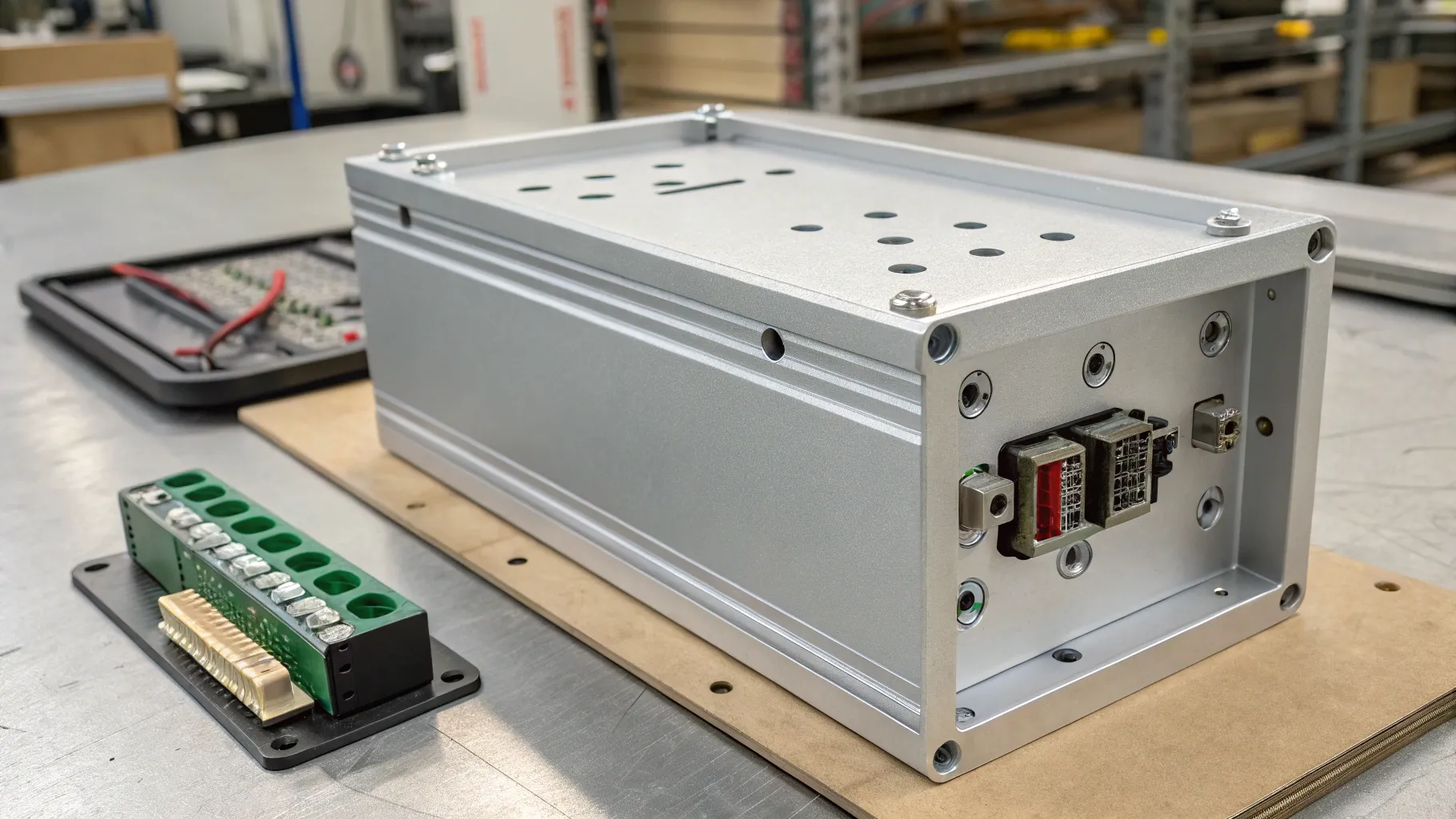 HV control box housing (placeholder)