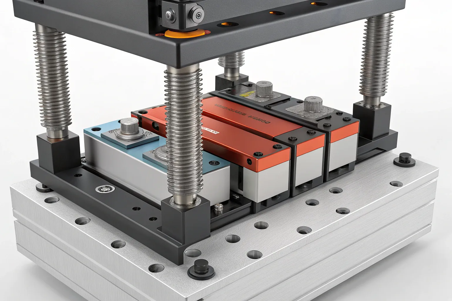 Module fixation and compression detail