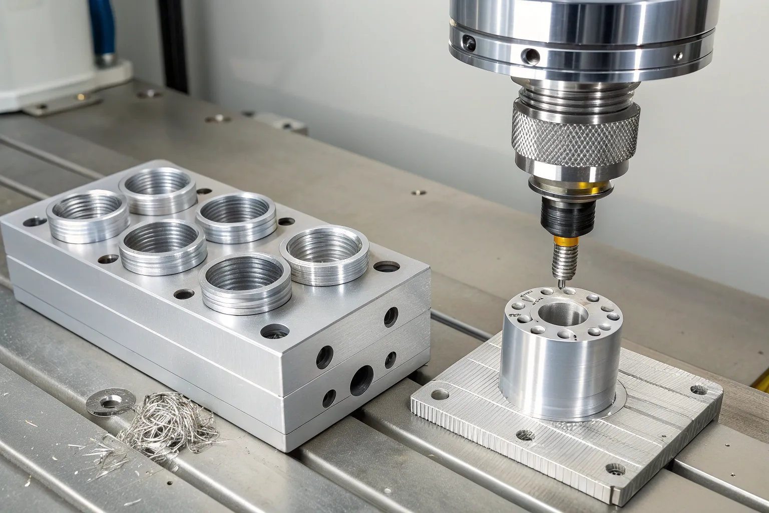 Robot hardware material and finished part