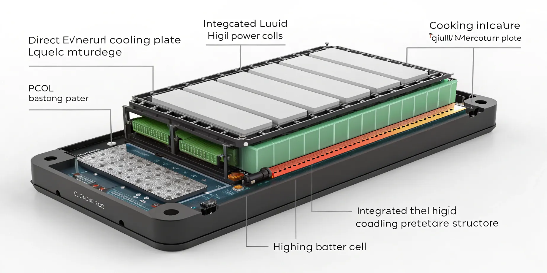 Cooling plate interface placeholder