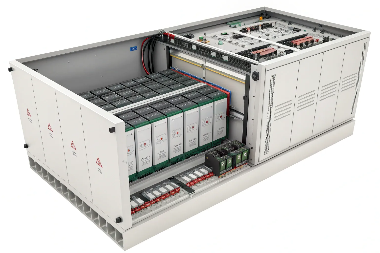 PDU integration in battery system