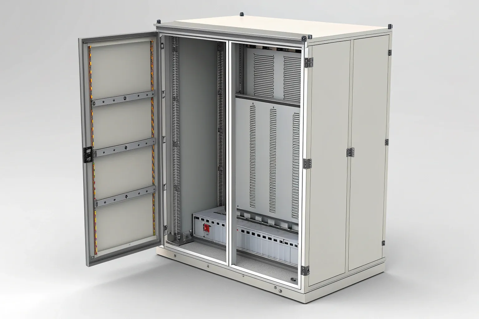 Enclosure ribs and flatness surfaces