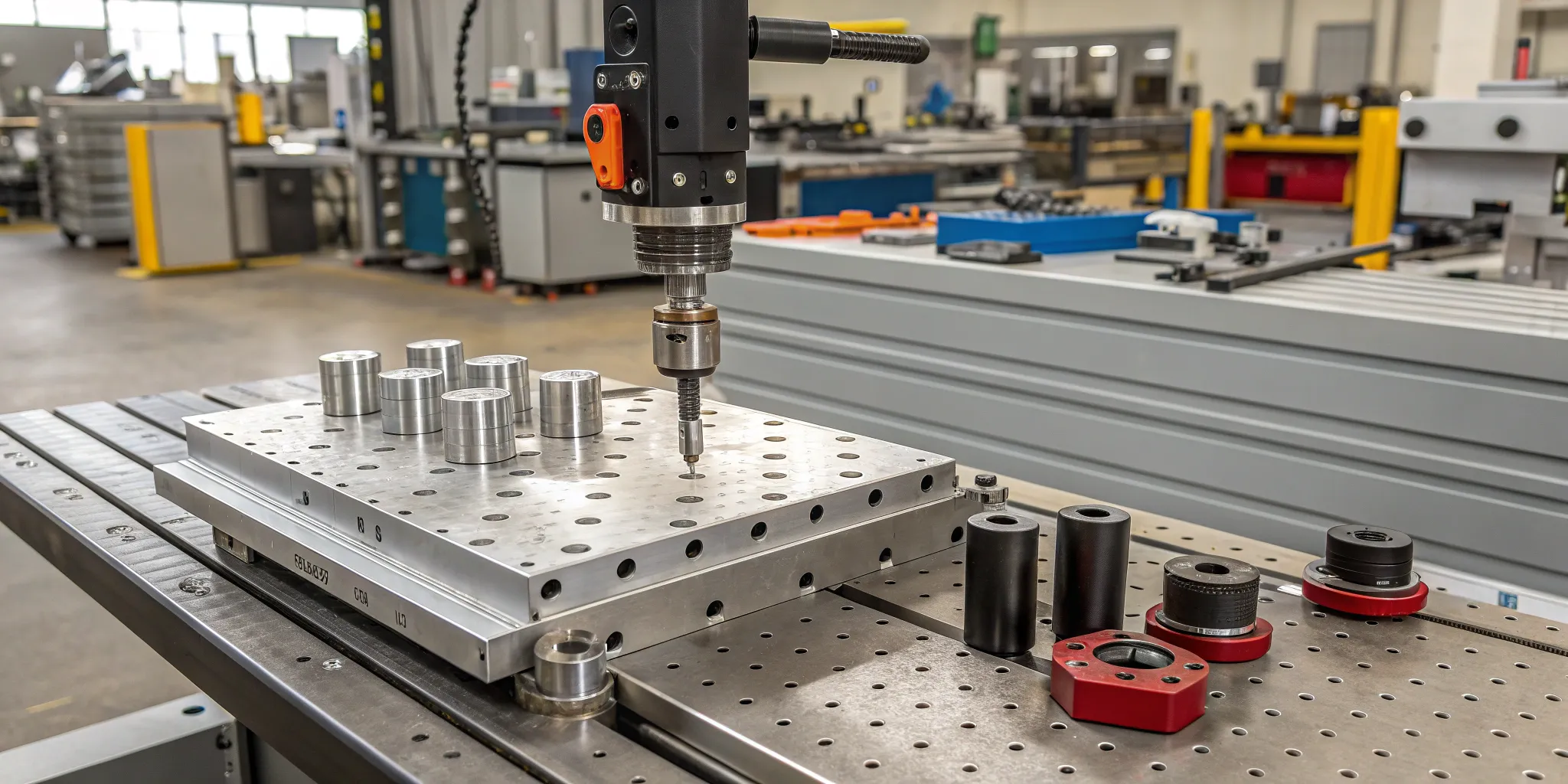 FSW fixturing setup placeholder