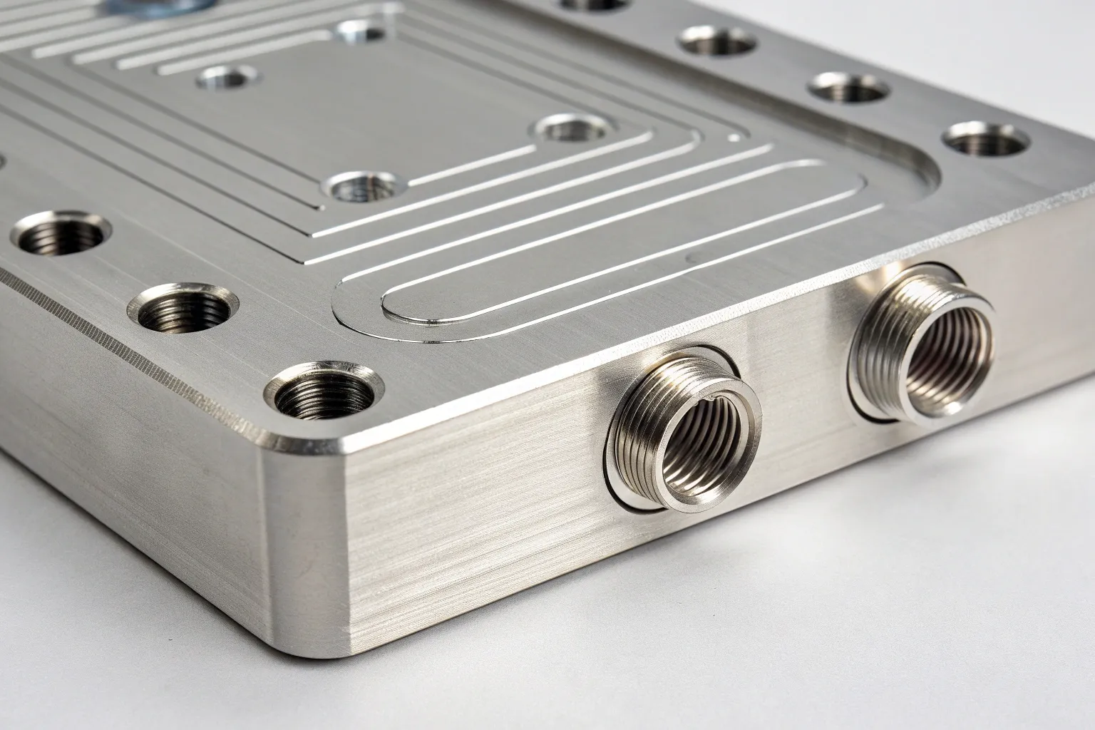 Cooling ports placeholder