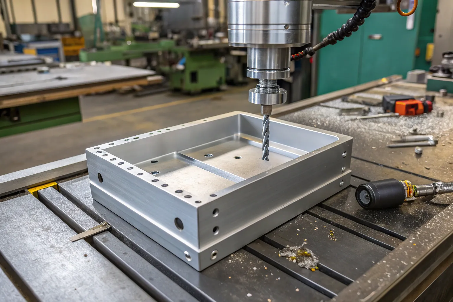 Enclosure machining