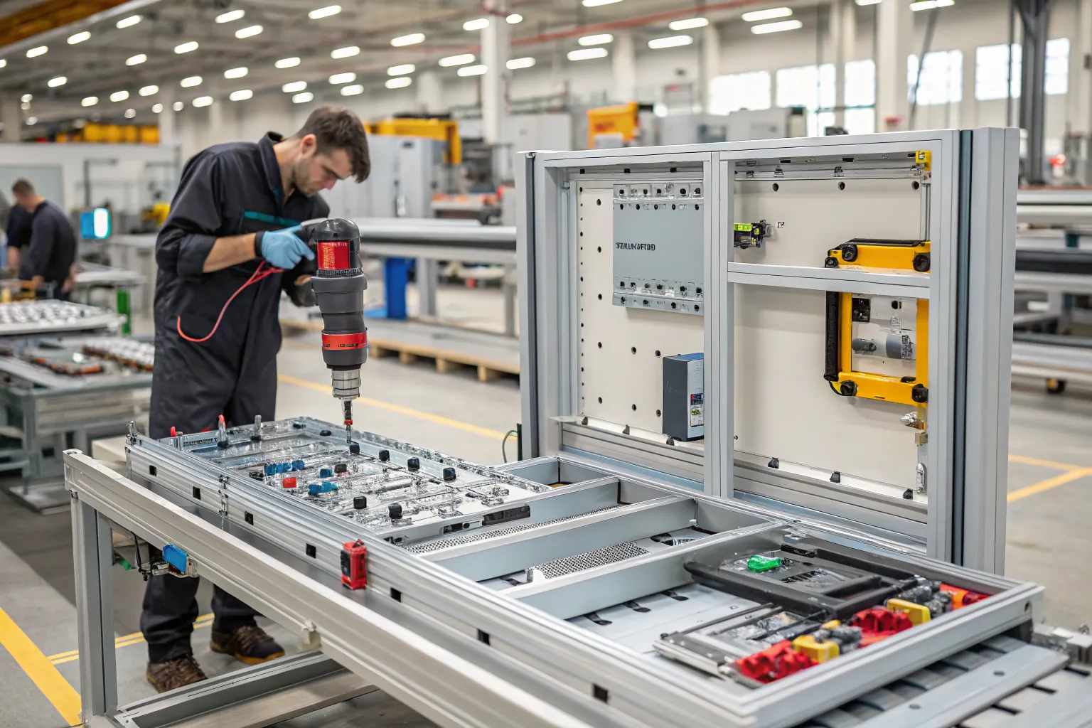 Manufacturing workcell layout