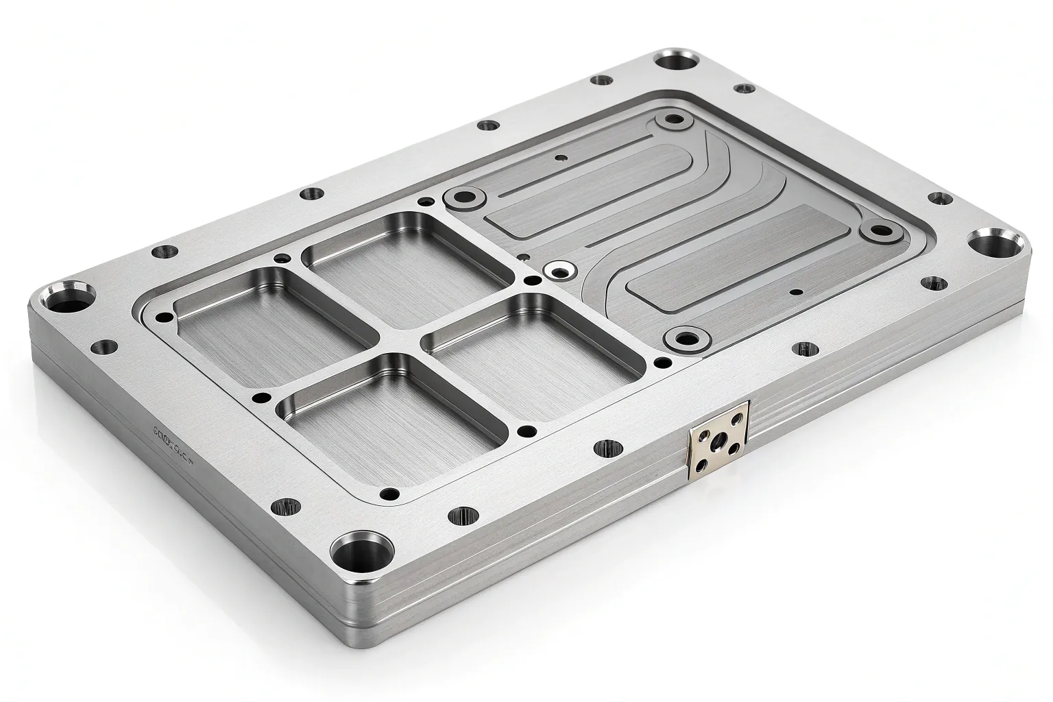 Micro-channel Cooling Plate Cross-section
