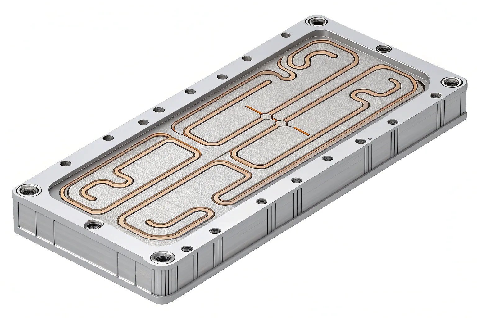 Micro-channel Internal Structure 3D Cutaway
