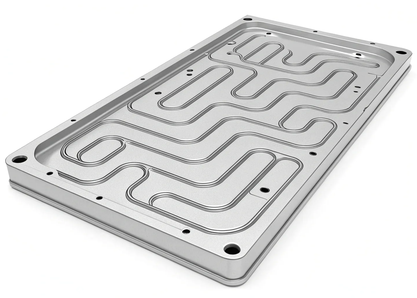 Serpentine Cooling Plate