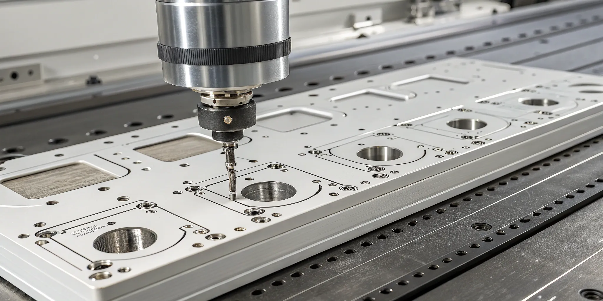 Flat sealing surface machining