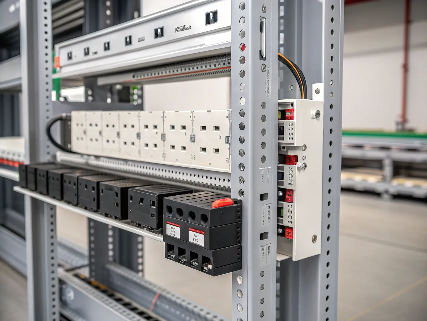 Busbar mounting feature