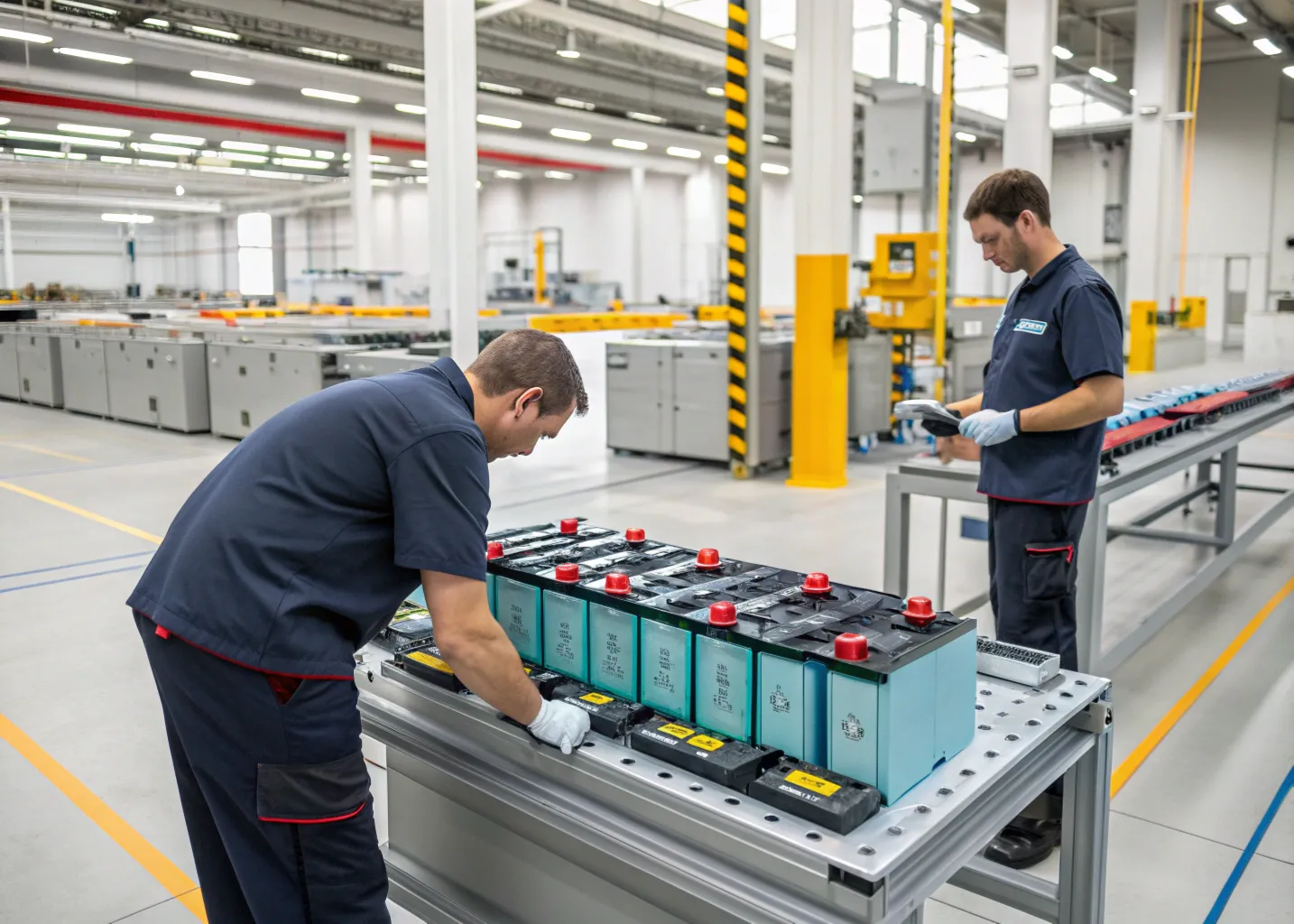 Inspection station for pack assembly