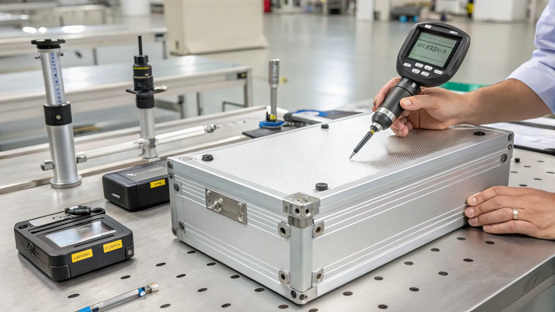 Inspection station for PDU housings