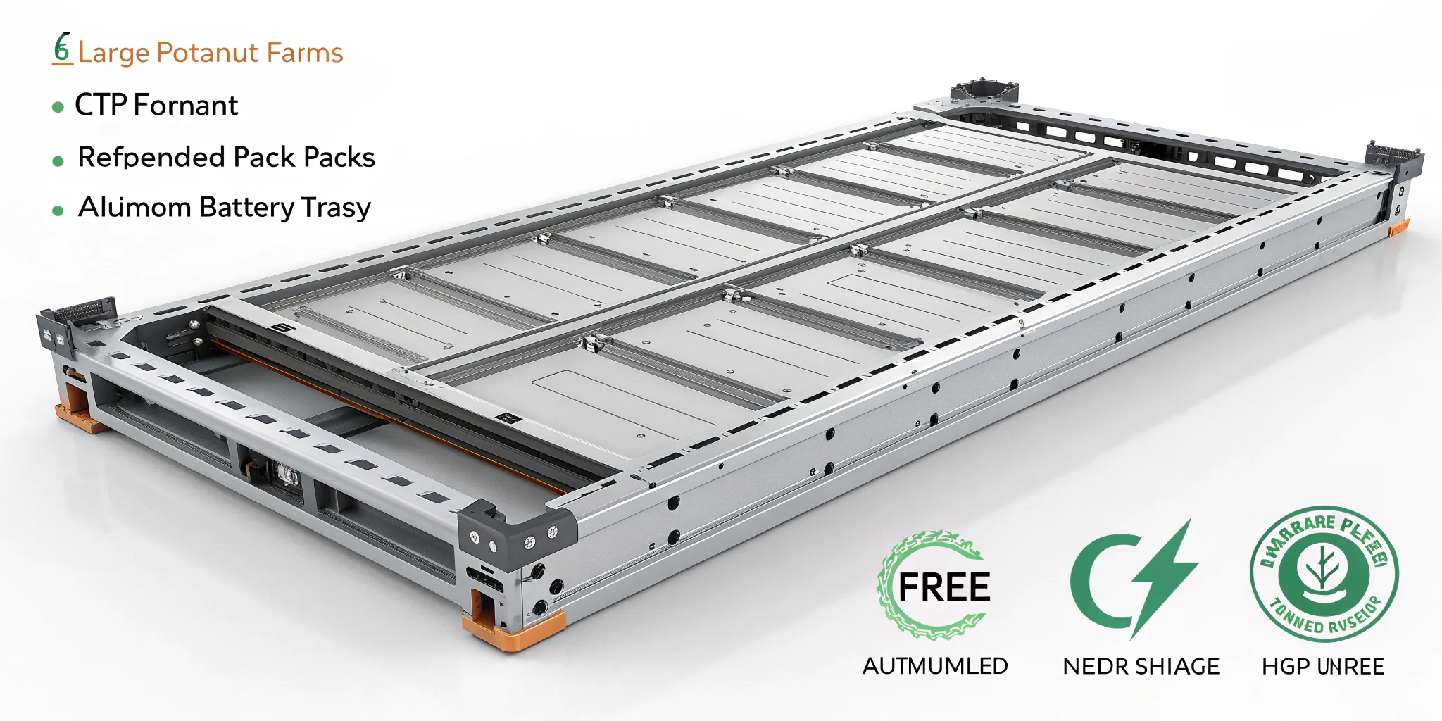 Battery pack enclosure placeholder