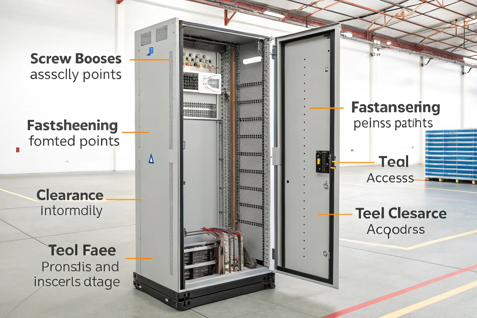 Assembly access and fastening strategy