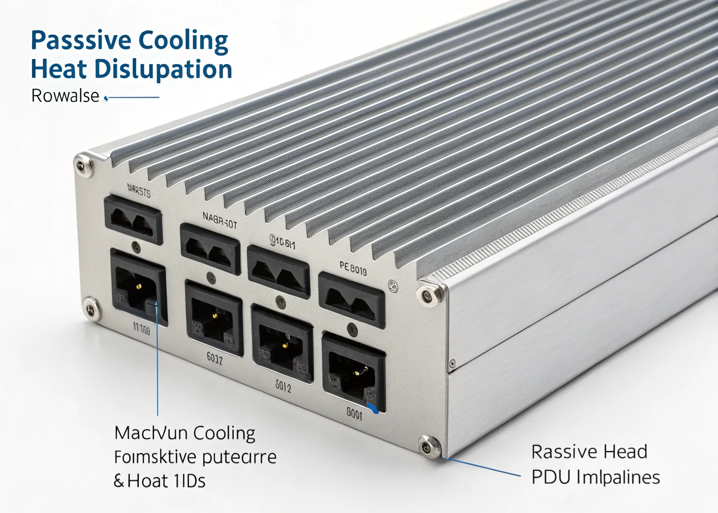 PDU thermal design and heat dissipation