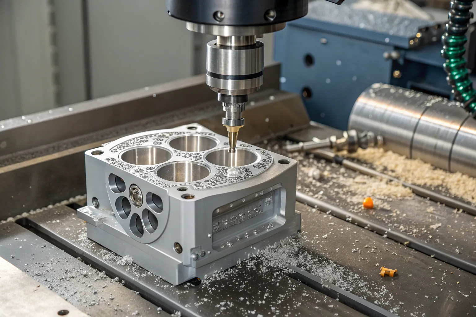 5-axis machining for complex interfaces