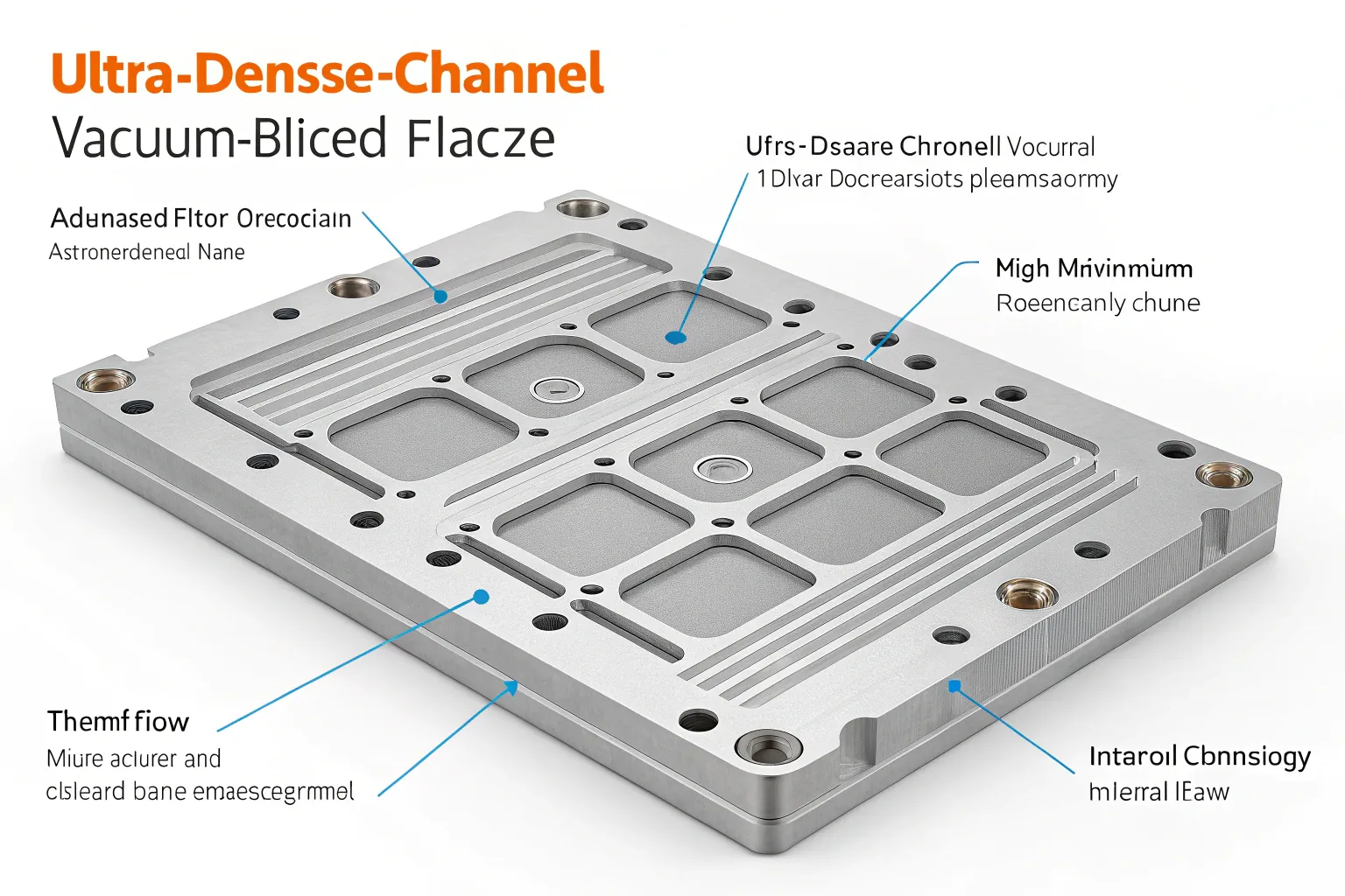 Micro-channel cooling plate