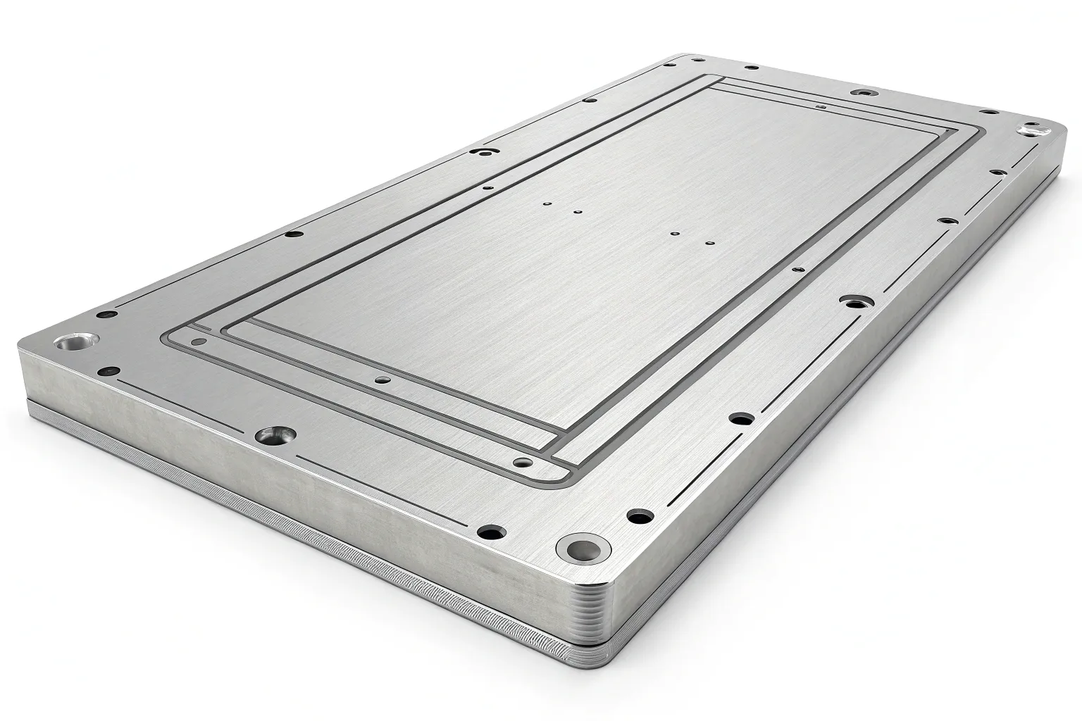 Single-layer cooling plate