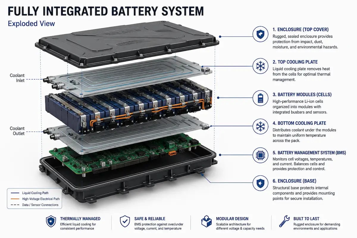 Battery Configuration Casing CNC Machining vs. Die-casting Aluminum Battery Pack Enclosures