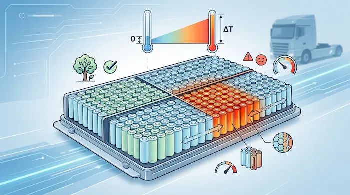 What is Temperature Delta (ΔT) in Battery Thermal Management?