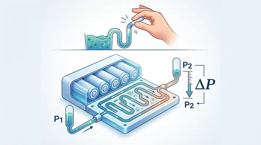 What Is Flow Pressure Drop In Battery Cooling Systems?
