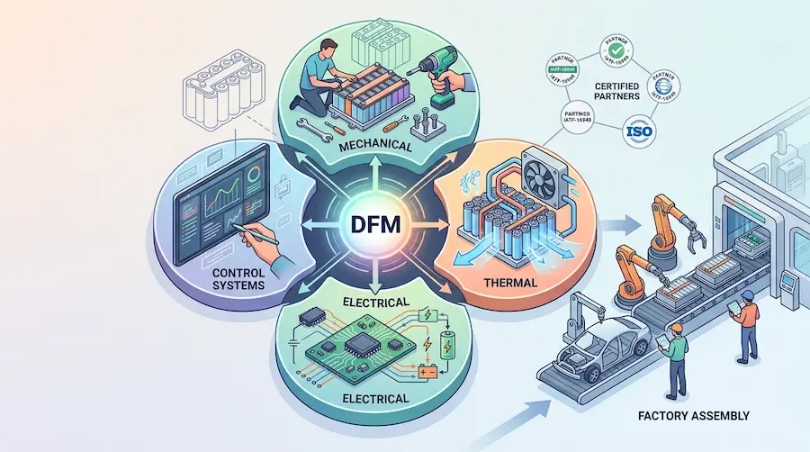 What Is DFM In Battery Pack Engineering?