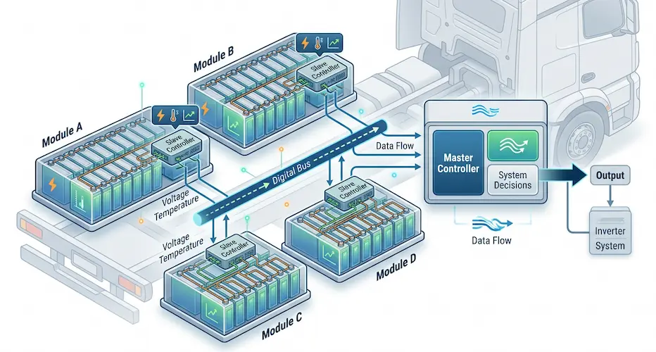 What Is Distributed Architecture For Large Battery Packs?