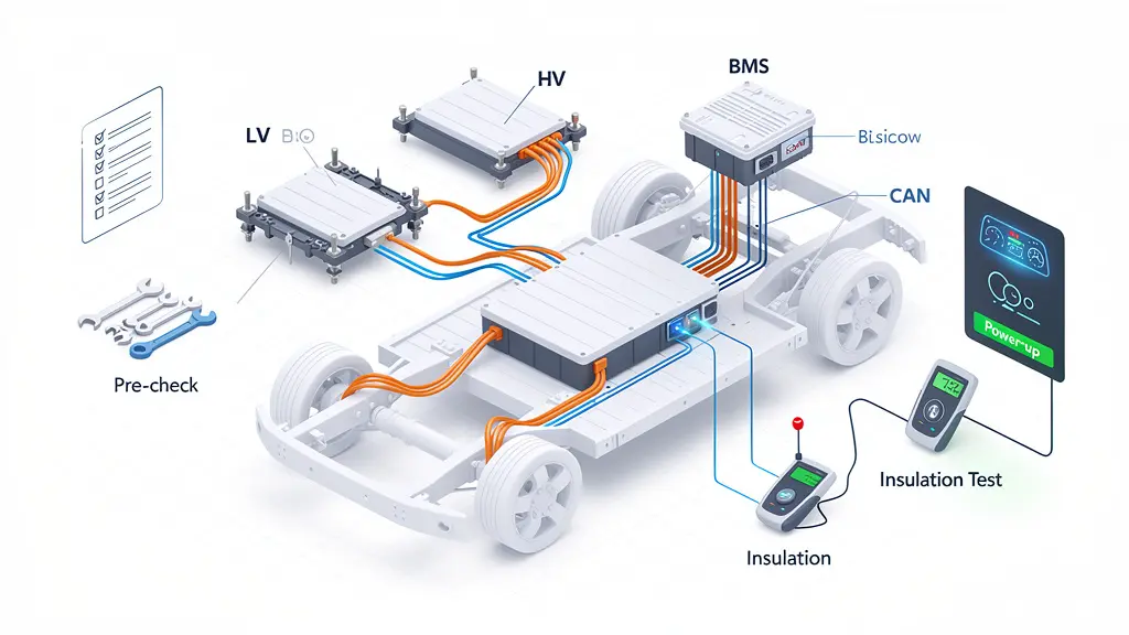 10 Steps to Install the Heavy-duty Battery Pack System